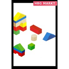 HBG Markt Mey Ithalat® Eğitici Ahşap Bloklar 29 Parça