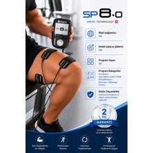 Tagesan Compex Sp 8.0 Wireless Profesyonel Sporcu Cihazı | 40 Programlı Kablosuz Ems Tens Kas Stimülatörü