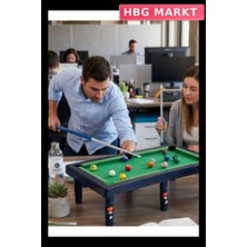 HBG Markt Eğitici Mini Bilardo Oyun Seti Çocuklar Için Beceri Geliştiren