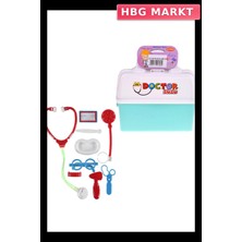 HBG Markt Mey Ithalat® 4090 Çantalı Doktor Seti(Ürün Oyuncaktır)