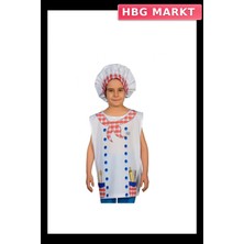 HBG Markt Eğitici Aşçı Kostümü Çocuk Mutfak Oyun Seti 1 Parça