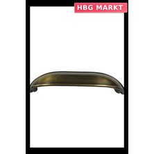 HBG Markt Mey Ithalat® Midye 96 mm Antik Sarı Kulp