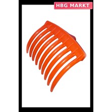 HBG Markt Mey Ithalat® Zeytin Tırmığı 9 Diş Büyük Kırmızı