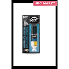 HBG Markt Selsil Epoksi 5 Dakika Hızlı Sertleşen Iki Bileşenli Yapıştırıcı