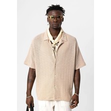 S13 Store Oversize Keten Gömlek