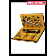 HBG Markt Mey Ithalat® Powermaster 19629 Tamirci Tornavida Takımı 48 Parça