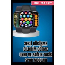 HBG Markt Mey Ithalat® Kaliteli Akıllı Saat ve Kaliteli Bluetooth Kulaklık Anc Özelliği Uzun Pil Ömrü