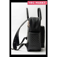 HBG Markt Mey Ithalat® Anne Bebek Bakım Sırt Çantası 7350 Siyah