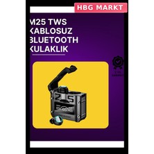 HBG Markt Mey Ithalat® Bluetooth 5.3 Kablosuz Kulaklık | Powerbank Şarj Kutulu | Ultra Hd Ses Kalitesi