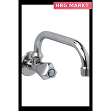 HBG Markt Itimat Alfa 213 Tek Su Girişli Duvardan Batarya