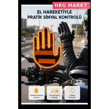 HBG Markt 176 Led'li Amber Renkli Araç Güvenlik Lambası