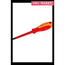 HBG Markt Mey Ithalat® Izeltaş 4145 6X100 Izoleli Yıldız Uçlu Tornavida