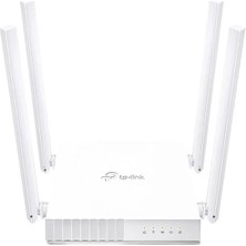 Canarino Tp-Link Archer C24 AC750 4 Port Kablosuz Dual Band Router