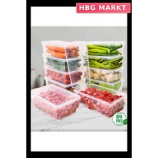 HBG Markt Sgs Buzluk Saklama Kabı 1 Litre (10 Adet)