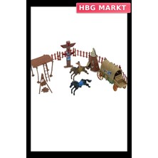 HBG Markt Mey Ithalat® Wild West Hero Kızılderili Oyun Seti