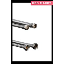 HBG Markt Bağlantı Flexi Dişi-Erkek Oynar Rakor 1/2 x 1/2