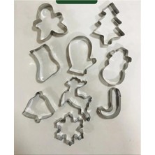 Moontime Alaçatı Metal Kopat Kurabiye Kalıbı Yılbaşı Özel Set