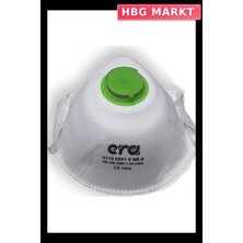 HBG Markt Konik Serisi 6110 Ffp1 V Nr D Toz Maskesi Beyaz