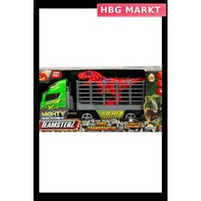 HBG Markt Mey Ithalat® Işıklı ve Sesli Dinozor Taşıyıcı Kamyon