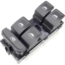 Moontime Alaçatı Vw Volkswagen Golf 7 Mk7 2013-2017 Sol Ön Kapı Dörtlü Cam Düğmesi Takımı 5G0959857D
