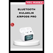 HBG Markt Dokunmatik Ekranlı Bluetooth Kulaklık Modern Tasarım