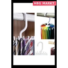 HBG Markt 20 Kancalı Kemer Askısı Pratik Ev Gereci 2 Adet