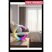 HBG Markt Mey Ithalat® Kablosuz Bluetooth Hoparlör Rgb Aydınlatmalı Çoklu Medya Destekli