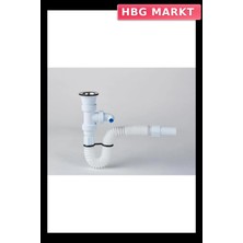 HBG Markt Mey Ithalat® Japar Çatallı Lavabo Sifonu 32 mm
