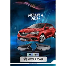 Moontime Alaçatı Renault Megane 4 Batman Yarasa Ayna Kapağı Pianoblack 2016+