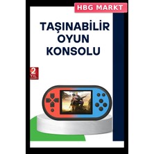 HBG Markt 520 Oyunlu Taşınabilir Oyun Konsolu Retro Eğlence