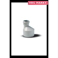 HBG Markt Mey Ithalat® Ege Yıldız 110X75 Pvc Redüksiyon 3,2 mm
