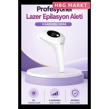 HBG Markt Hasuba HS-262 Ipl Epilasyon Cihazı 5 Kademe Enerji