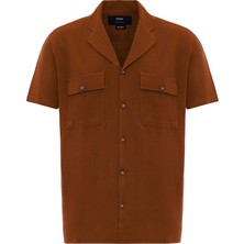 S13 Store Çift Cepli Kısa Kollu Gömlek