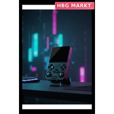 HBG Markt Nostaljik Taşınabilir Retro Oyun Konsolu 3.5 Inç