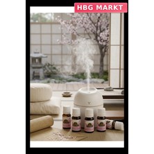 HBG Markt Mini Aromaterapi Difüzörü ve Hava Nemlendirici Kompakt Tasarım