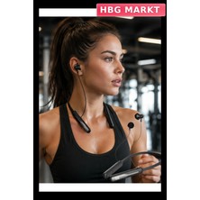 HBG Markt Kablosuz Boyun Askılı Kulaklık Güçlü Batarya
