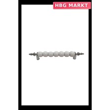 HBG Markt Mey Ithalat® Misket Vezir Krom 128 mm Kulp