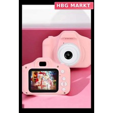 HBG Markt Pembe Mini 1080P Hd Çocuk Kamerası