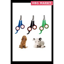 HBG Markt Mey Ithalat® Kedi Köpek Tırnak Makası Renkli Poşetli