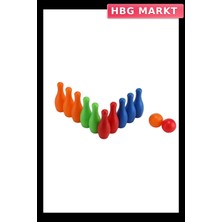 HBG Markt Bowling Oyun Seti 1 Adet Eğlenceli Oyun