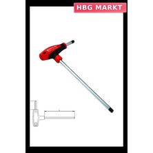 HBG Markt Izeltaş 4920 22 0060 T Tipi Altı Köşe Allen Anahtar 6 mm