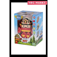 HBG Markt Mey Ithalat® Polı MRT-686 Sesli ve Işıklı Robocar Poli Büyük Transforming Robot Roy -Necotoys