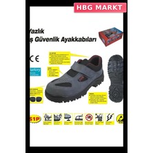 HBG Markt Mey Ithalat® 414 Yazlık S1 40 No Çelik Burunlu Ayakkabı