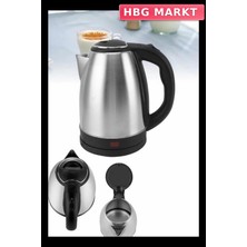 HBG Markt Mey Ithalat® Yeni Nesil Saplı Uzun Ömürlü Paslanmaz Çelik Su Isıtıcı Kettle