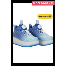 HBG Markt Işıklı Patenli Spor Ayakkabı 31 Numara Erkek Çocuk