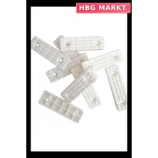 HBG Markt Mey Ithalat® Plastik Baza  Dolap Pabucu (10 Adet)