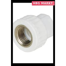 HBG Markt Mey Ithalat® Pvc Boru Pprc Iç Dişli Rekor 20X3/4'' 10 Adet