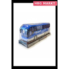 HBG Markt Sürtmeli Oyuncak Otobüs Eğitici Çocuk Oyuncağı 1 Adet