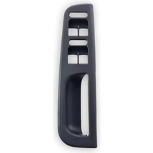 Moontime Alaçatı Vw Volkswagen Bora 1999-2005 Sol Ön Kapı Çekme Kolu Dörtlü Cam Düğmesi Yuvası Siyah 3B1867171E
