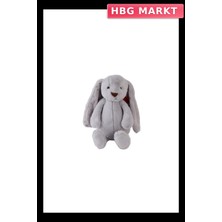 HBG Markt Peluş Oyuncak 30 cm Gri Yumuşak Sevimli Hayvan Figürü